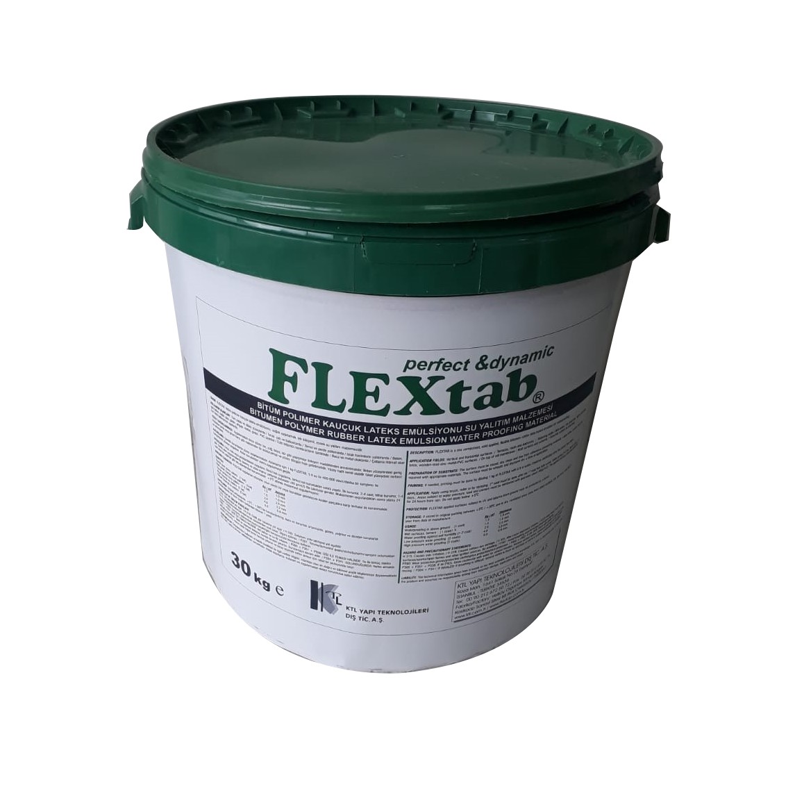 FLEX1K Bitüm Polimer Kauçuk Lateks Emülsiyonu Su Yalıtım Malzemesi